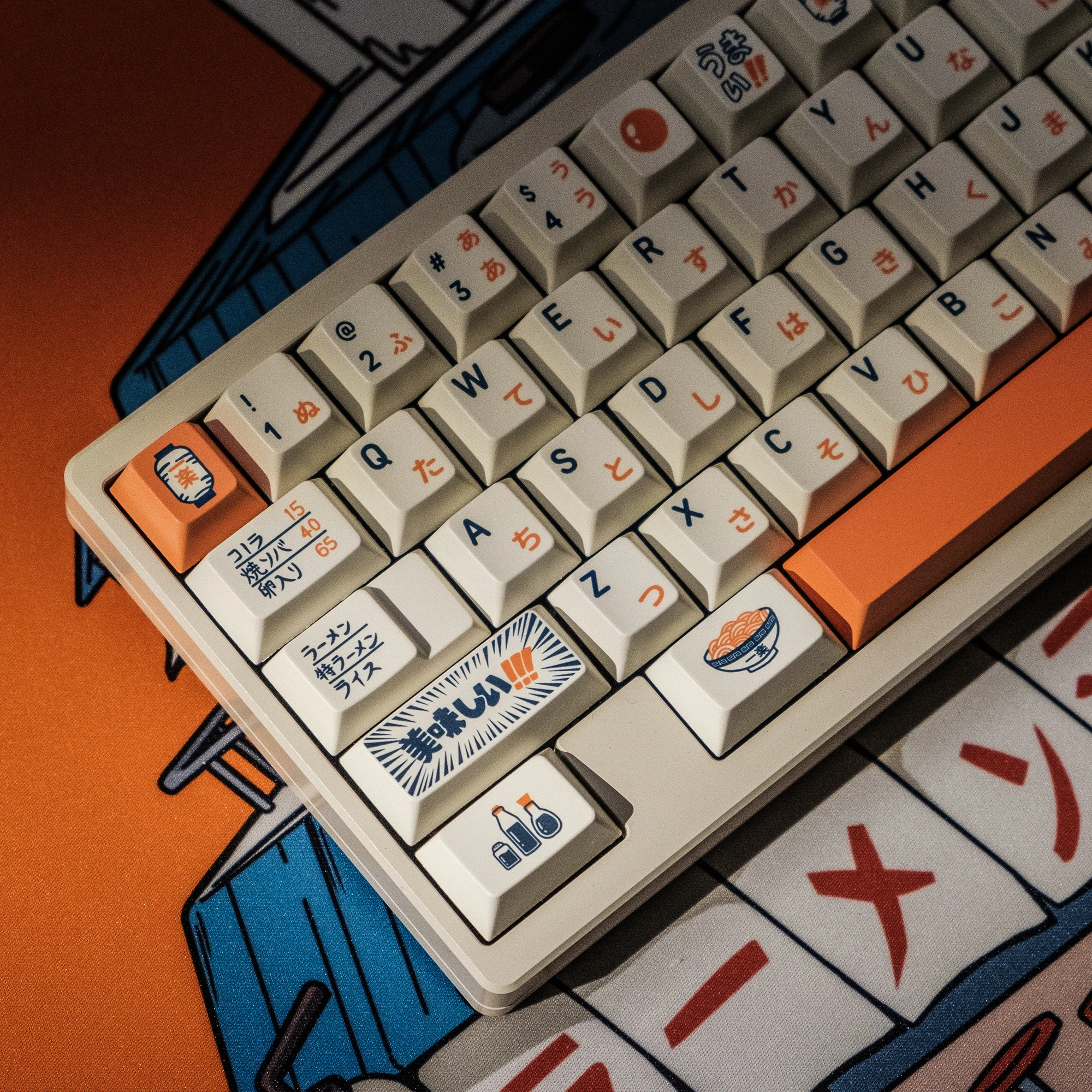 FBB Ichiraku Ramen Cherry Profile Keycaps