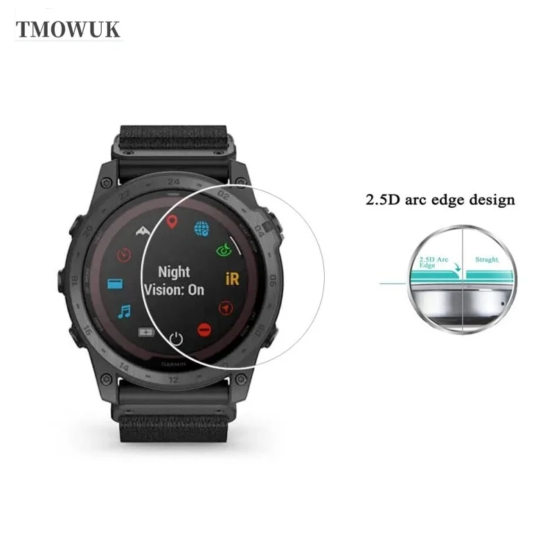 ​​For Garmin Tactix 7 Pro Tactix7 AMOLED Tactix 8 51mm Tactix8 47mm: Ultra Thin Shatterproof Screen Protector HD