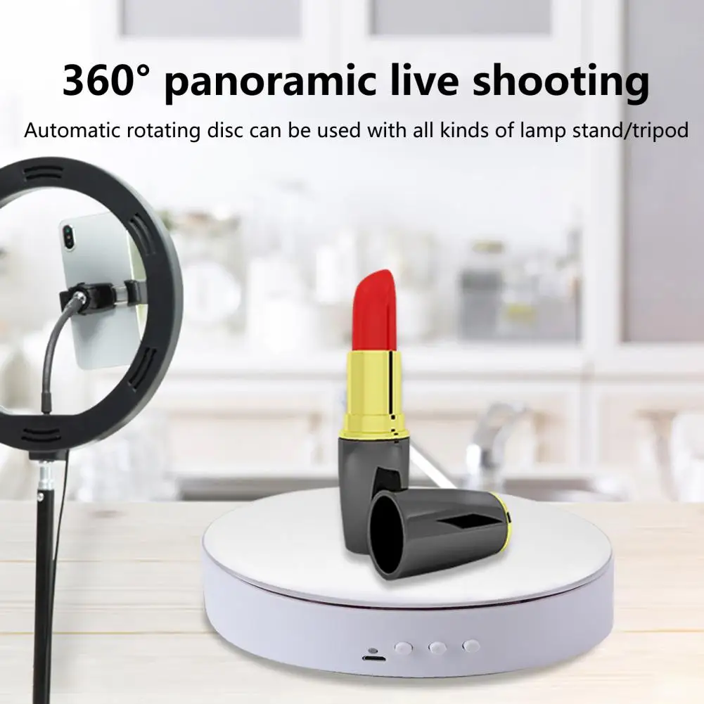 การถ่ายภาพรอบไฟฟ้าหมุนแผ่นเสียงเครื่องประดับสำหรับ Shop