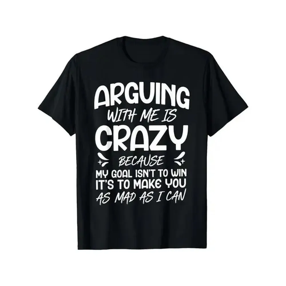 Men's Vintage Korean Chic Graphic Tshirt in 100% Cotton, Cute Quote Print Round Neck Tee with Slight Stretch for Casual Wear, Top, Knitting