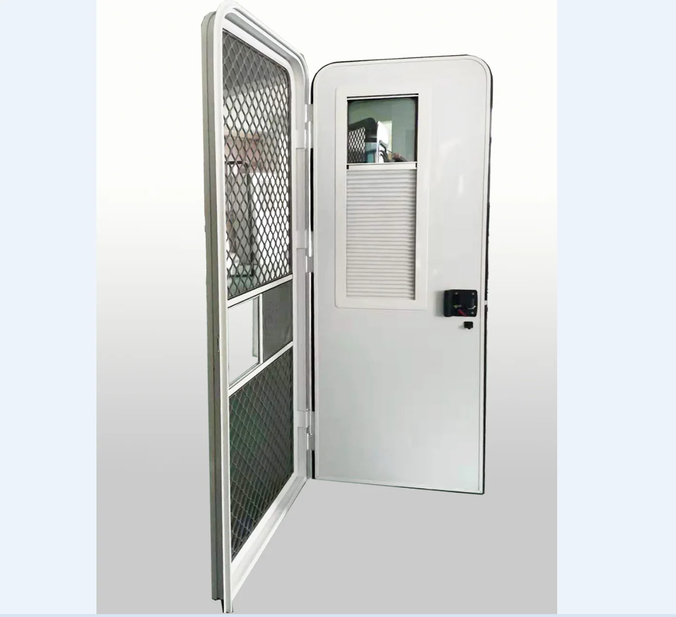 1800*620 RV Door, With Circular Arc Angle And Mechanical Lock