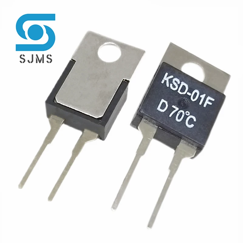 KSD-01F 40 50 60 70 80 90 100 DegC NC Normally Closed NO Normally Open 1.5A Thermal Switch Temperature Sensor Thermostat JUC-31F