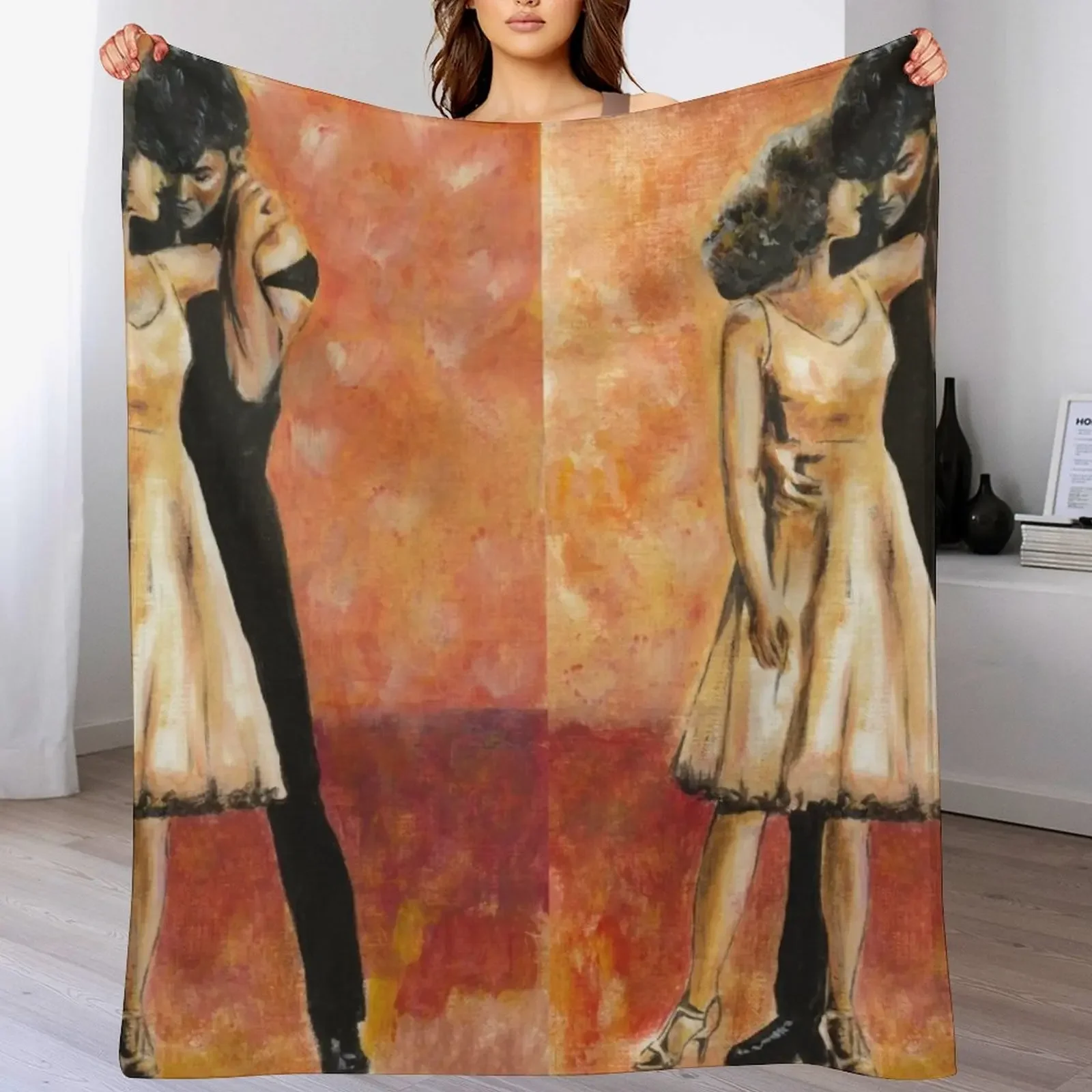 

Dirty Dancing Throw Blanket Warm Napping Blanket for Office Couch Bed