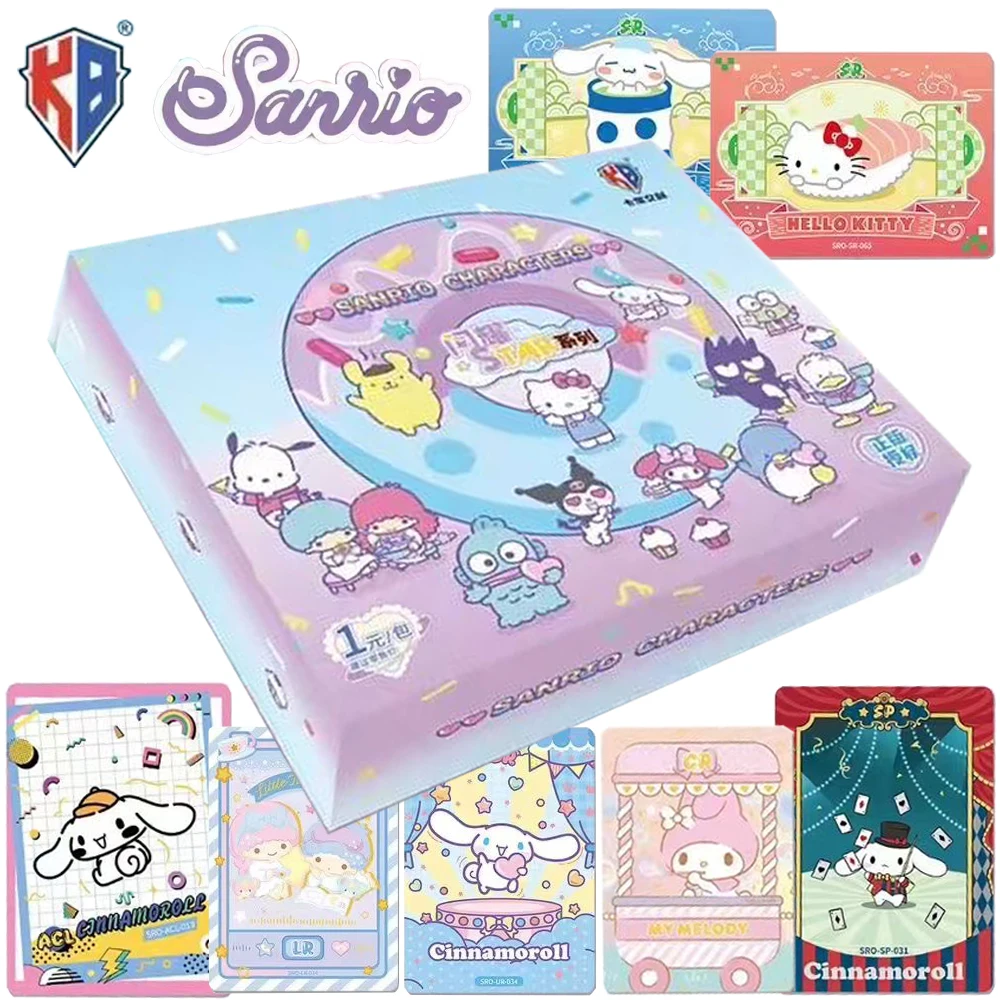 

Wholesale KABAO Sanrio Card For Children Cartoon Star Pom Pom Purin Kero Kero Keroppi Limited Game Collection Card Table Gifts