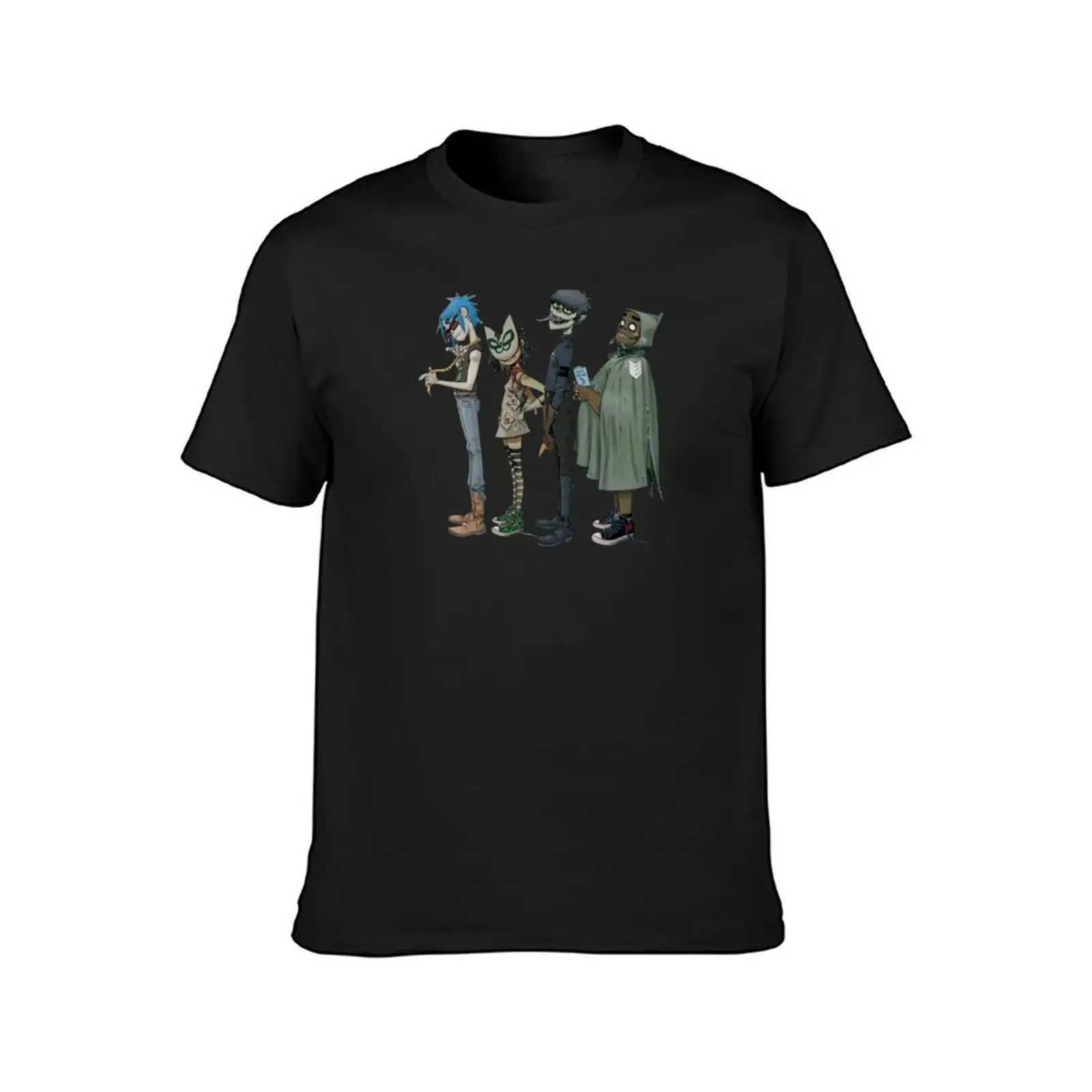 Copy of Copy of Copy of gorillaz T-Shirt sports fans kawaii clothes oversizeds vintage Men's clothing