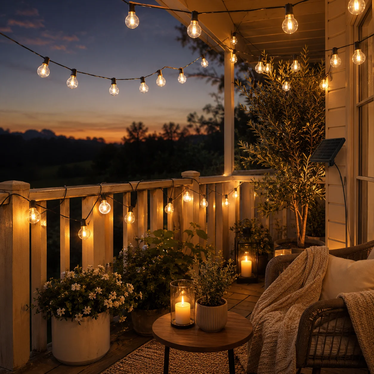 Solar String Lights Globe Edis - Landscape Spike Light recension och pris