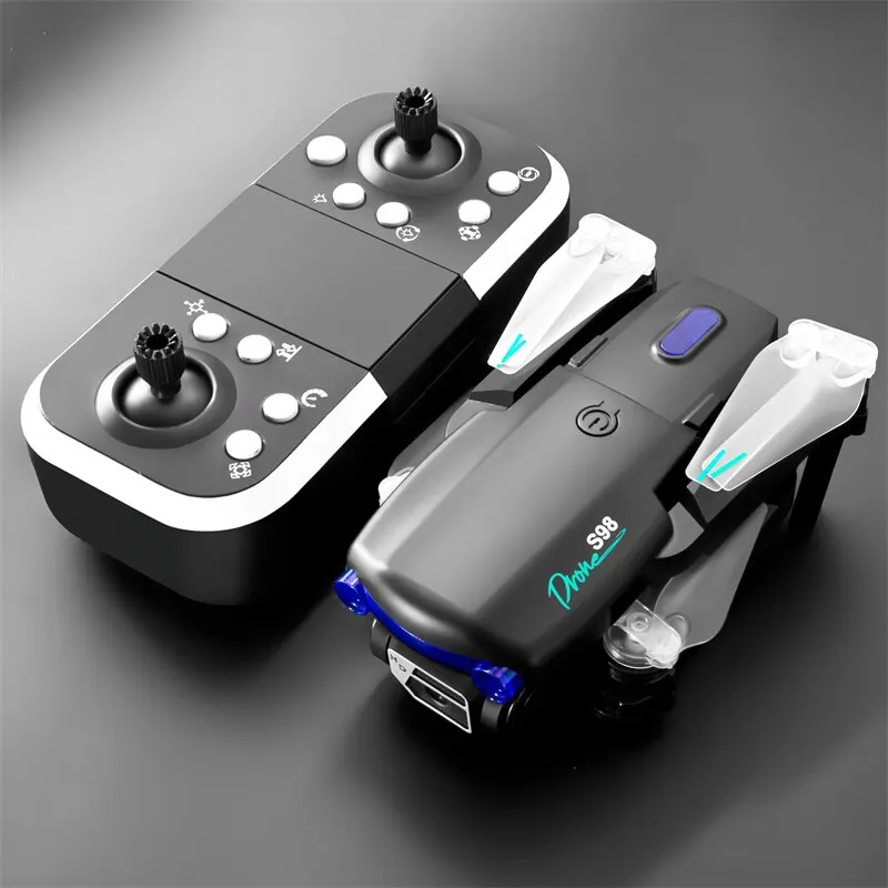 2023 Mini Drone Camera 4K Hd Camera Met Fpv Dron Rc Vliegtuig Stabilisator Helicopter Quadcopter Kinderen Kid Gift Toys drones Led