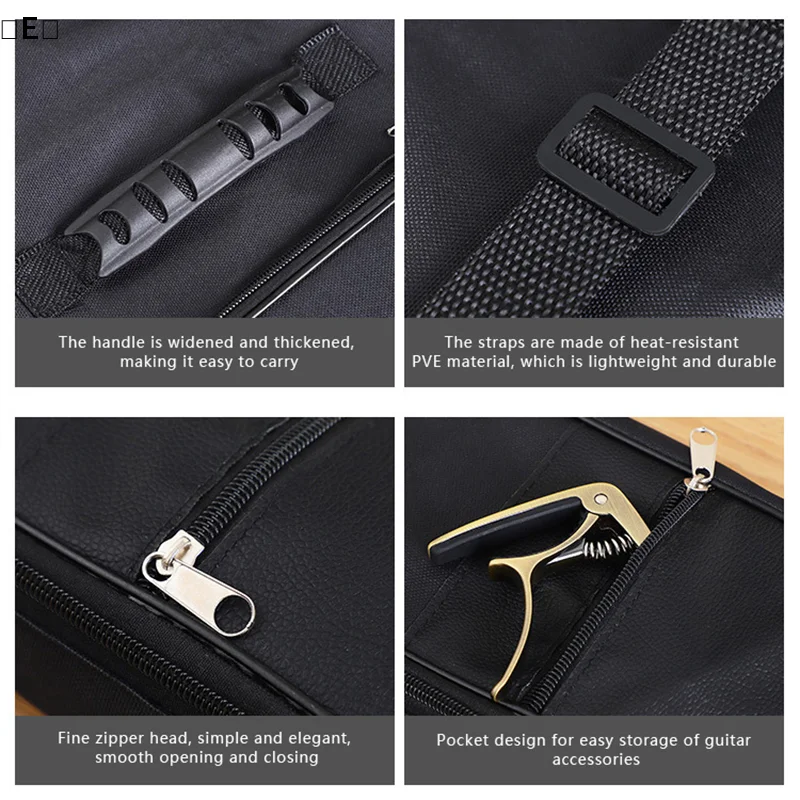 〔E〕41 İnç Taşınabilir Akustik  - Case Guitar Gig Bag incelemesi ve fiyatı