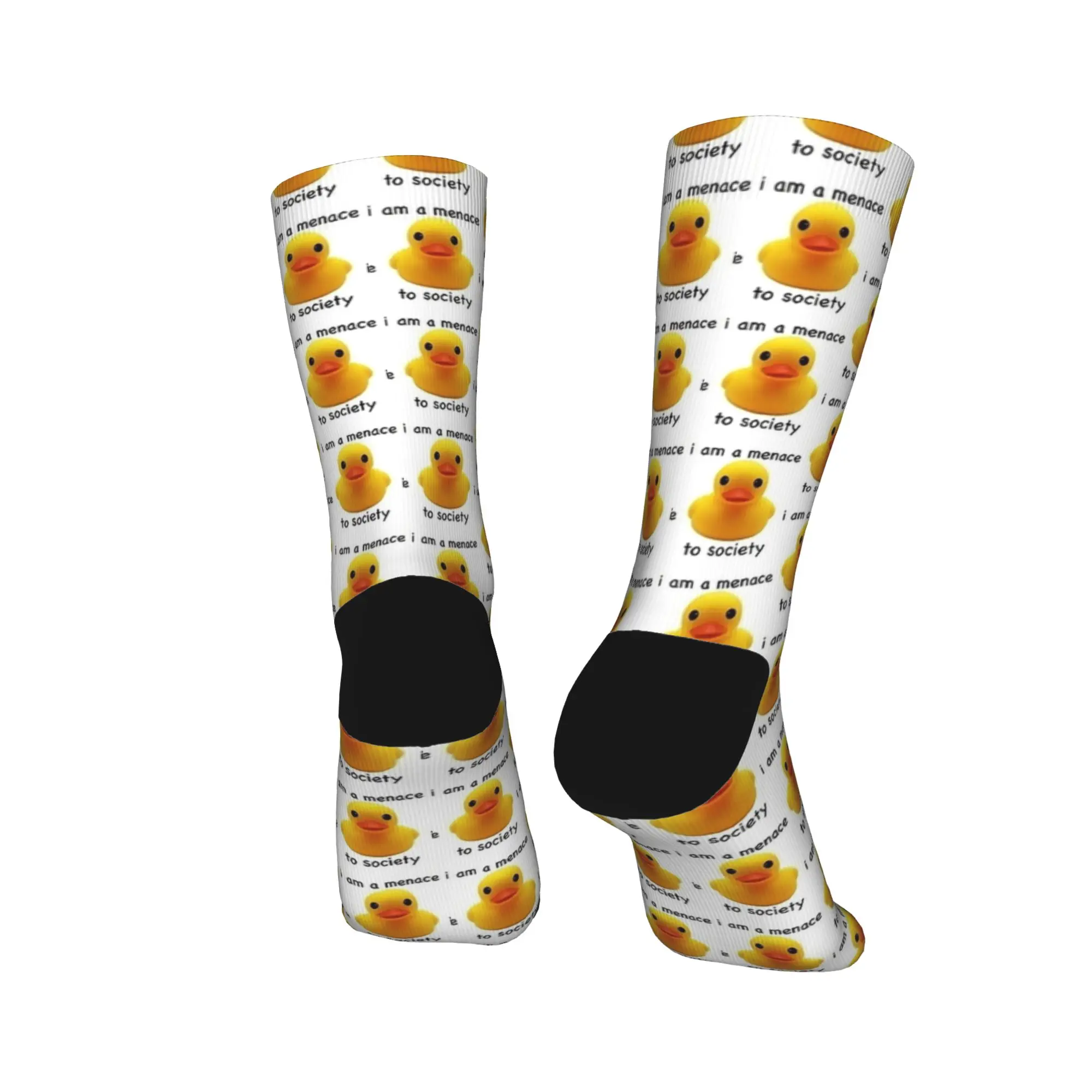 خطر المجتمع بطة مطاطية الجوارب جوارب مخصصة عدم الانزلاق الرجال الجوارب عالية الجودة الخريف الرجعية سكيت الجوارب