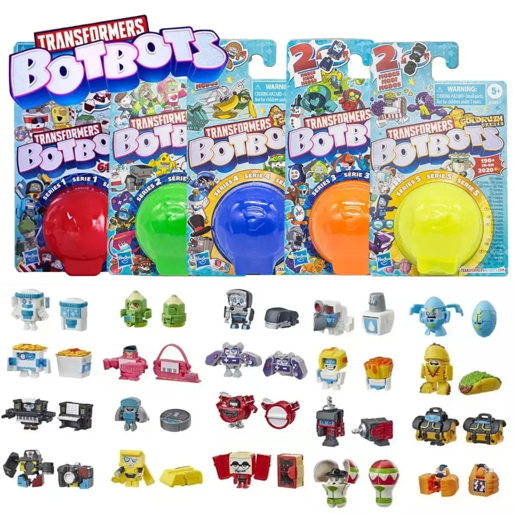 

Hasbro Transformers Botbots Mini Robot Collection Blind Box Action Figure Mini Deformation Toy Children Birthday Gift