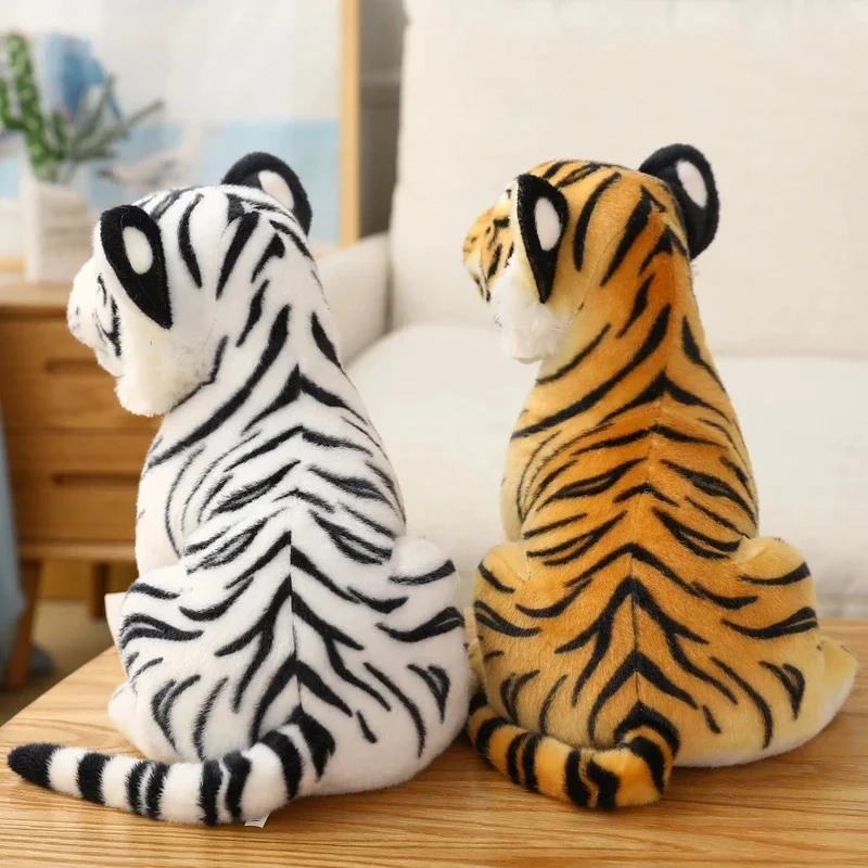 Simulierte Tiger Puppe Tier Plüsch Spielzeug Echte Leben Tiger Kissen Stofftiere Nette Dekoration Kinder Neujahr Festival Geschenk