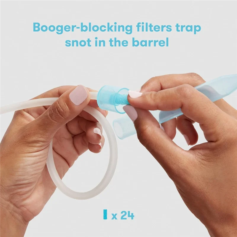 ABJN-Nasal Aspirator Baby Nasal Aspirator Manual Nasal Aspirator Handheld Nasal Aspirator