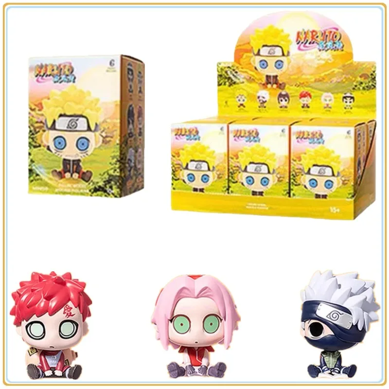 

Оригинальная система сидения MINISO NARUTO, глухая коробка, персонаж аниме, украшение для рабочего стола, модель, игрушки, подарки