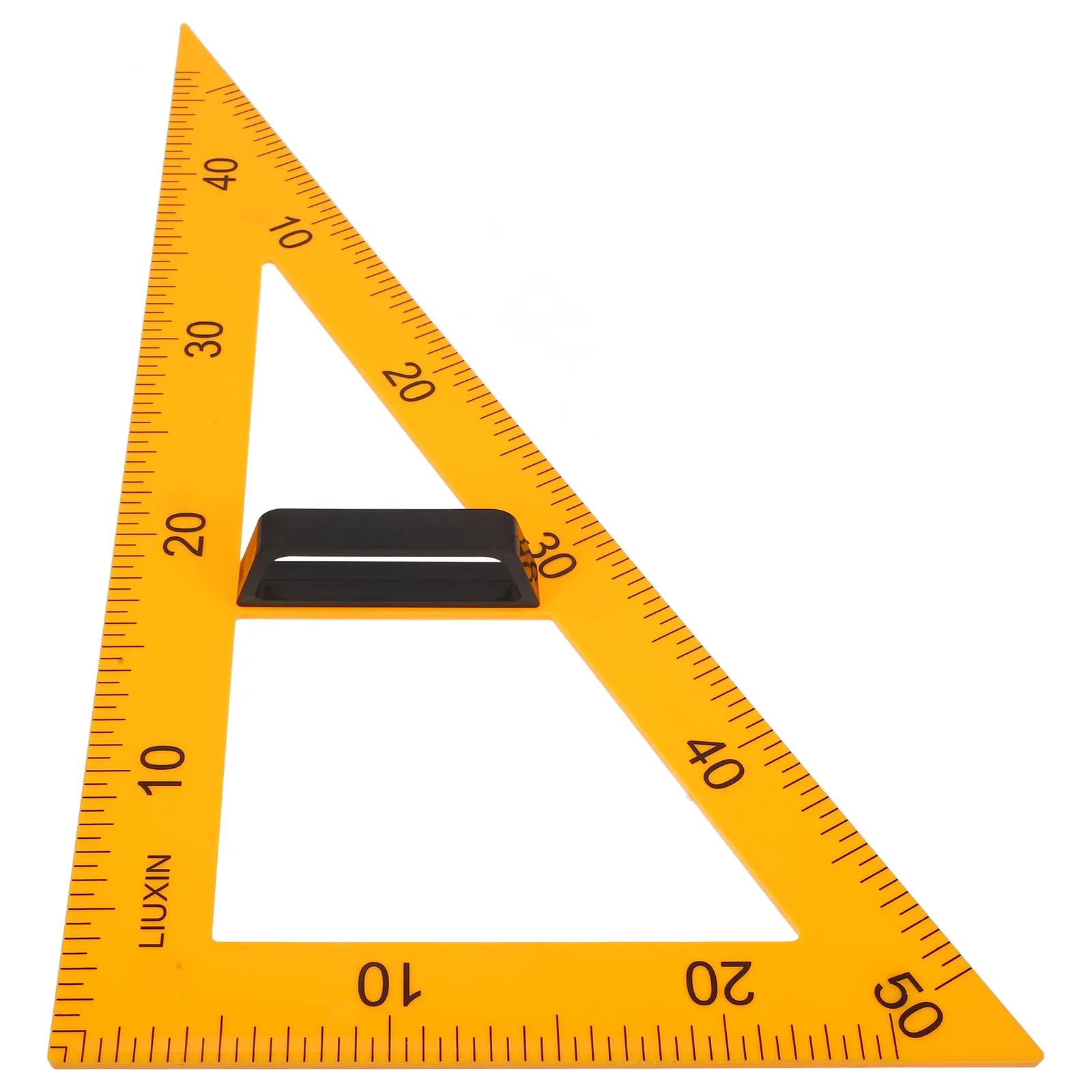 Stationery Ruler Measuring Precision Teaching Triangle 3640X3640X050CM Plastic Magnetic Math Accessories