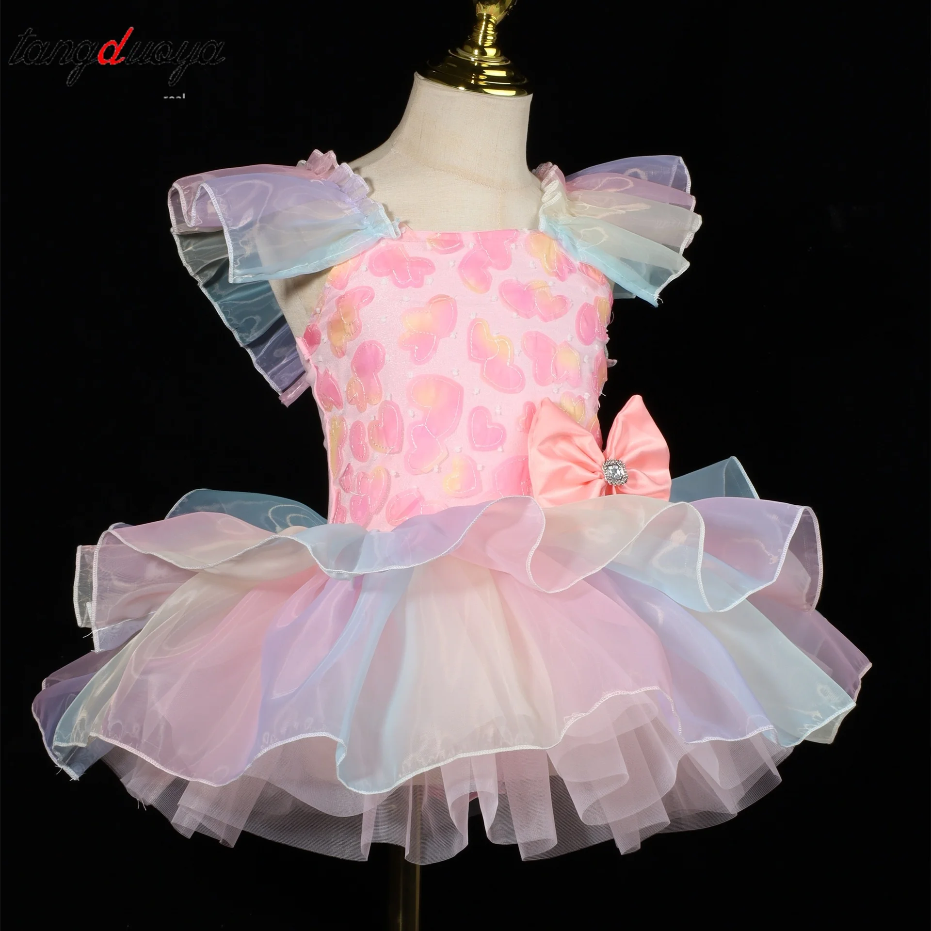 Kids Ballet Clothes Performance Children Clothing Elegant Ballet Dress Leotards for Girls Dance Wear Stage Costumes Outfits
