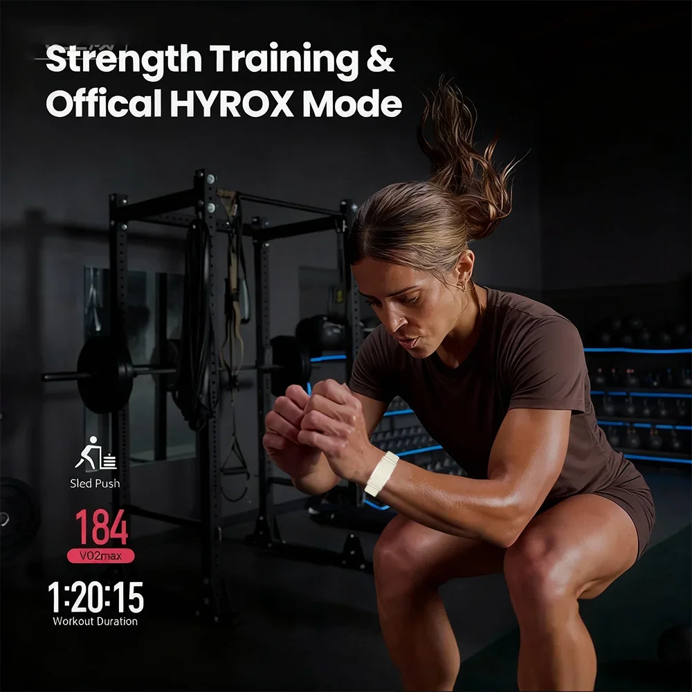 سوار رياضي ذكي وظيفة تنبيه المكالمات/الرسائل 100+ أوضاع رياضية للنوم/معدل ضربات القلب/مراقبة الرياضة