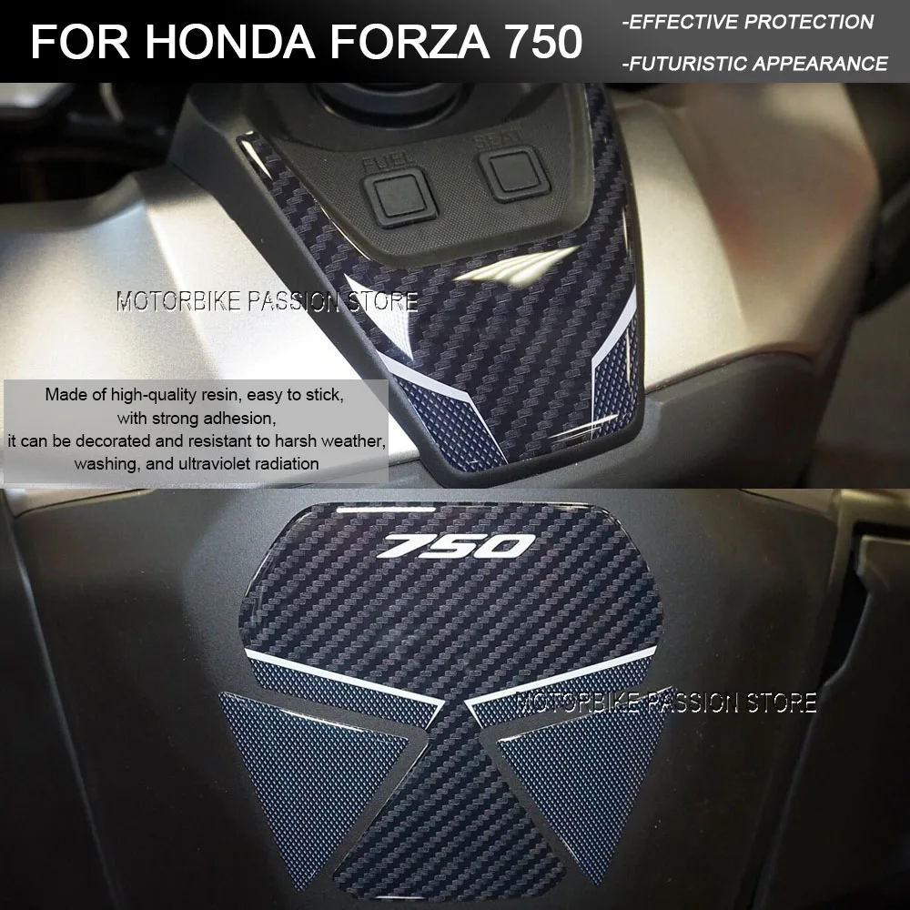 Forza 750 3D Resin Adhesive Motorcycle platform ignition zone Protector for Honda Forza 750