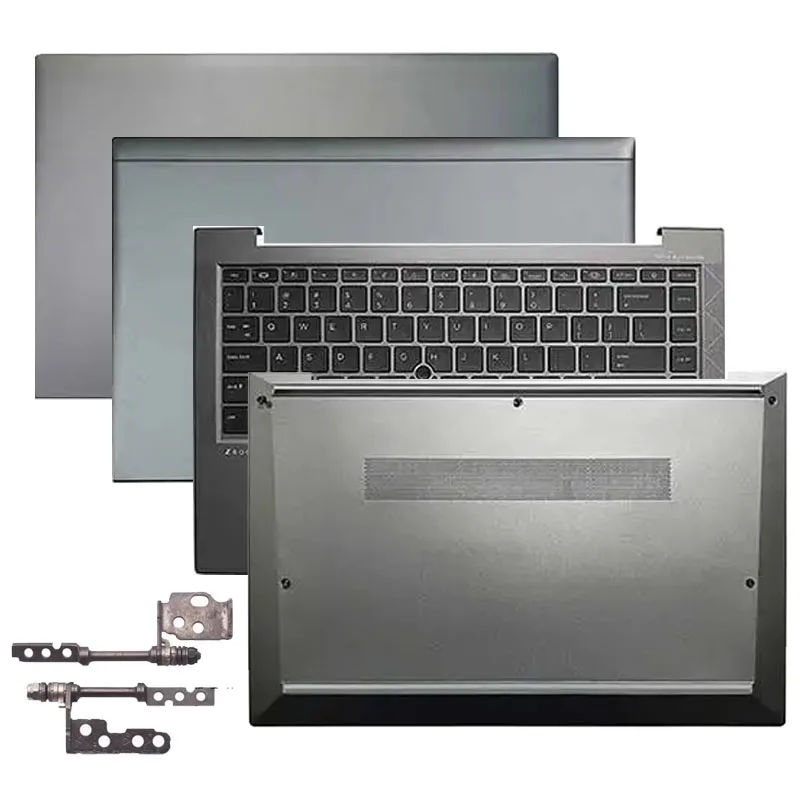 

For zbook Firefly 14 G7 G8 Laptop LCD Back Cover Front Palmrest Bottom Case keyboard Hinge