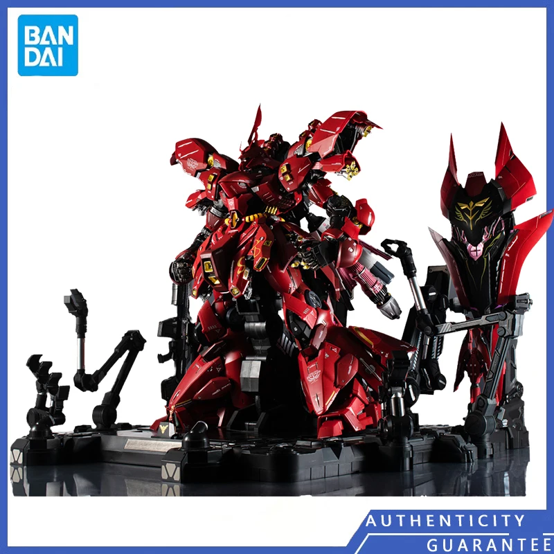 [In stock] Bandai METAL STRUCTURE MSN-04 SAZABI 43CM Collectible Movable Ornaments Cool Garage Kits Figure Model Toys Gifts Man