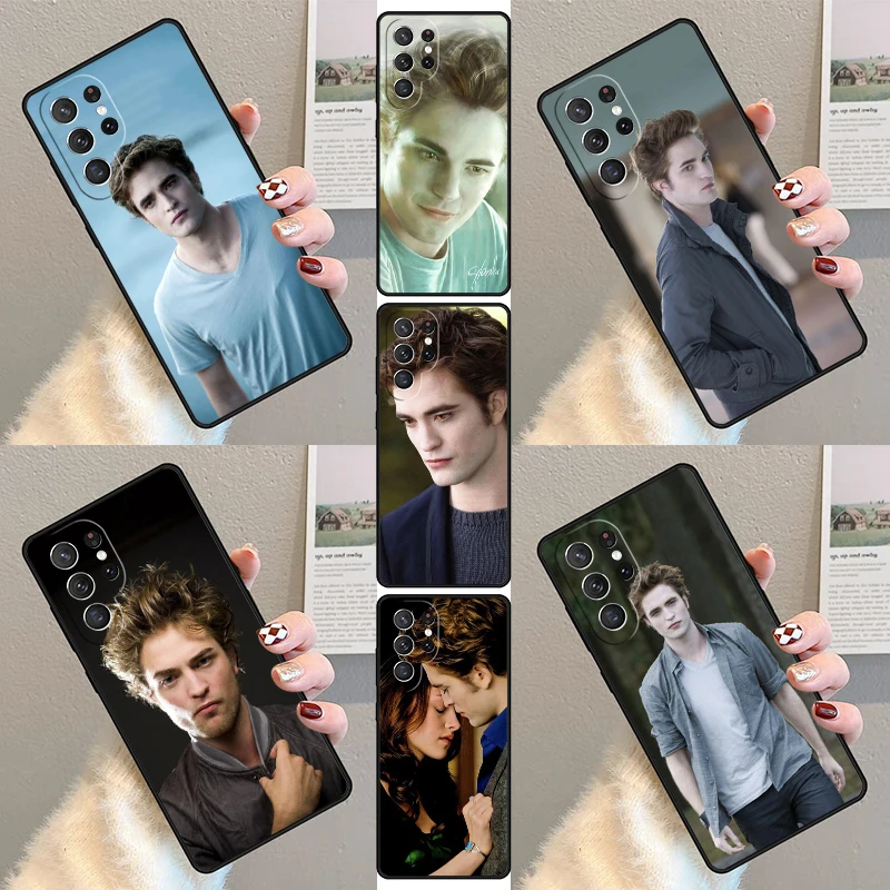 Twilight Edward Cullen Phone Case For Samsung Galaxy S23 S21 S20 FE S24 S22 Ultra Note20 S10 S9 S8 Plus Silicone Cover