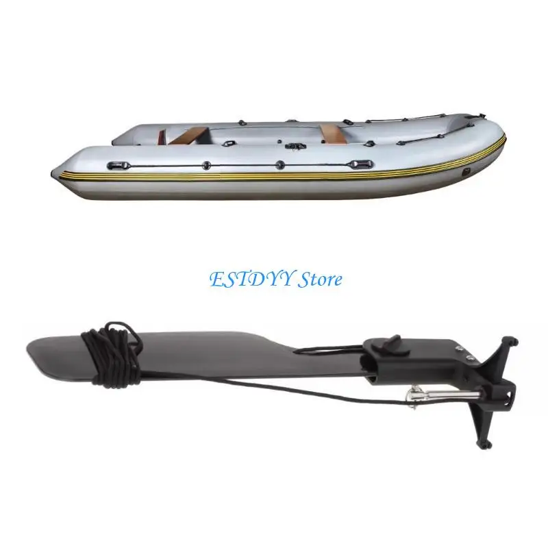 

G6DE Kayaks Rudder Boats Tail Canoes Boats Rudder Nylon Fishing Watercraft Rudder Kayaks Accessories Easy to Installation