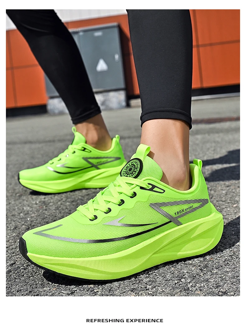 Damen-Laufschuhe mit Carbonplatte, Herren-Marathon-Sneaker, leichte, rutschfeste Sport-Sneaker für den Alltag – Detail 14