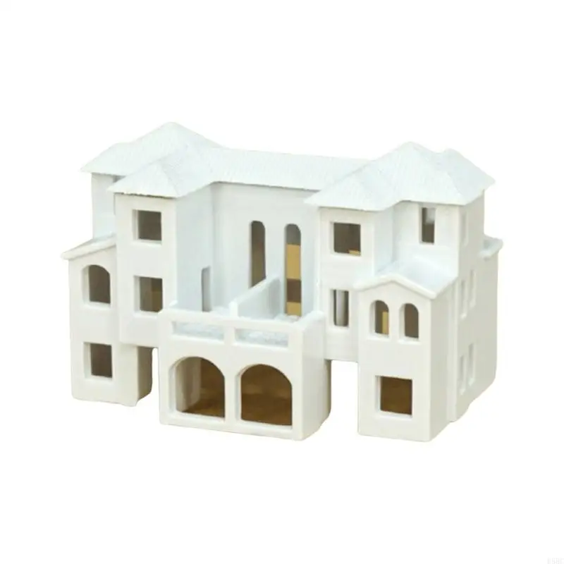 N Scale 1:500 Villas Assembling Model Outland Realism Scene Miniature Architectural Model Assembled Model DIY Sand Table