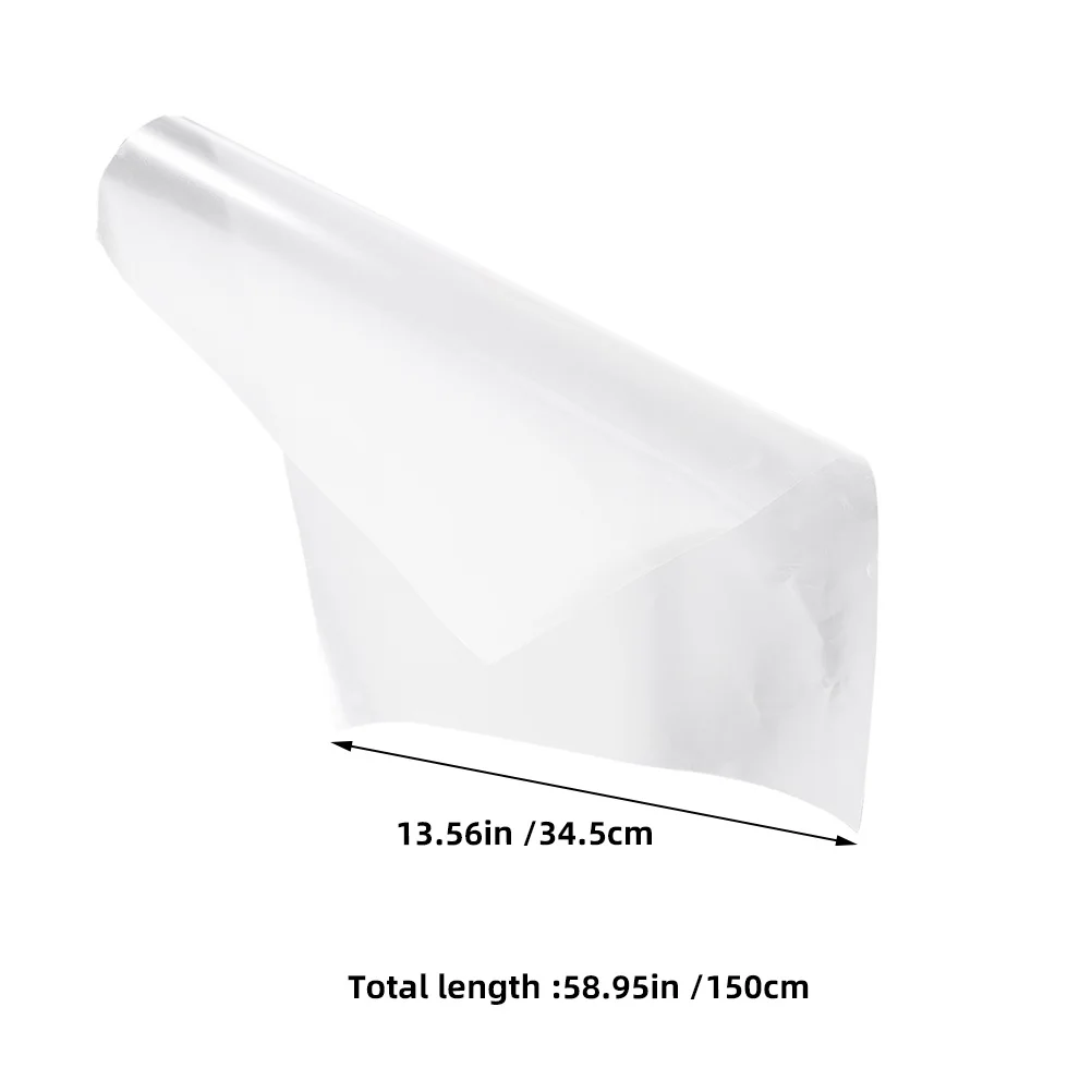 Self-Adhesive Clear Book Cover Roll Transparent Plastic Sleeve Protector for Textbooks Students Teachers Libraries