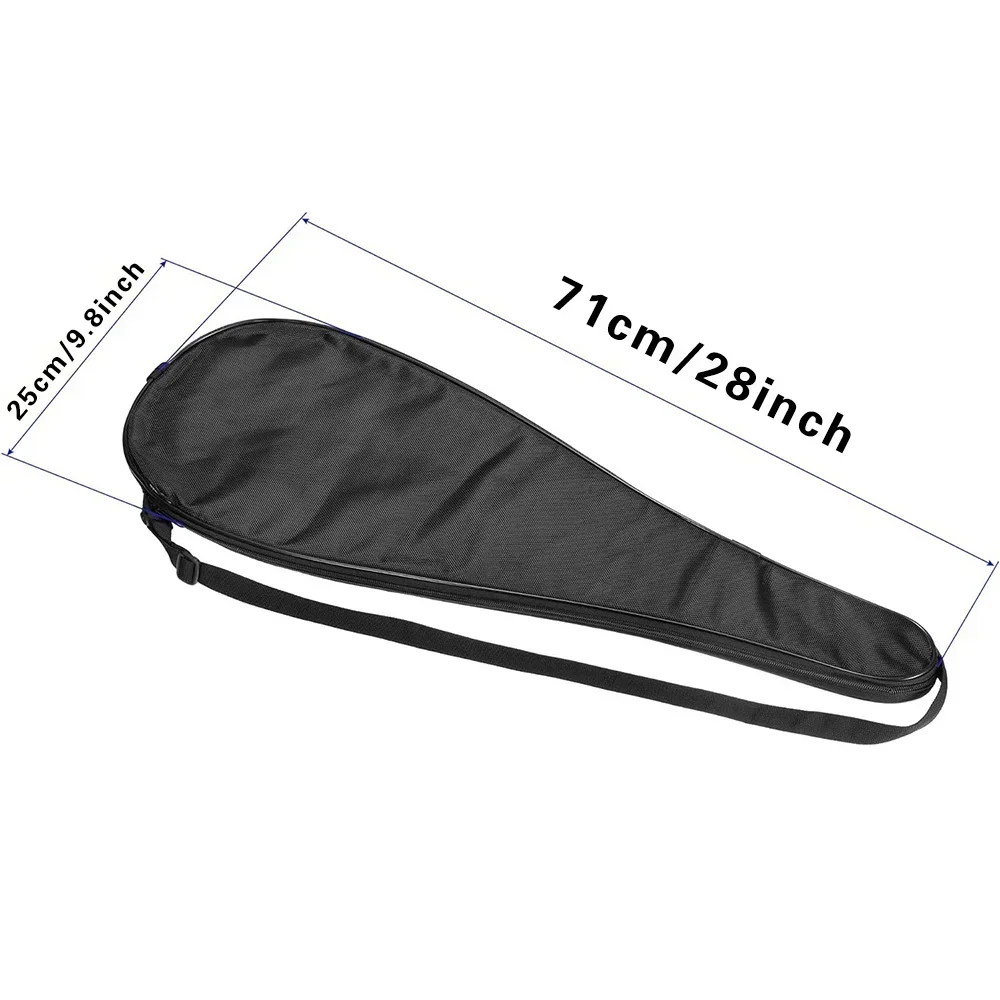 Tennis Badminton Racquet Bag Portable Tennis Sports Racket Backpack Storage Cover whitemarble Series Rackets Protective Pouch