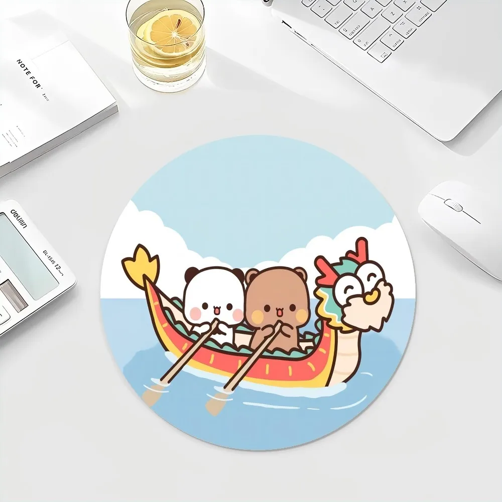 Bubu And Dudu Rubber Small Kawaii Cartoon Anime Gaming Mouse Pad Keyboard Mouse Mats Deskpad Girls for PC Computer Table