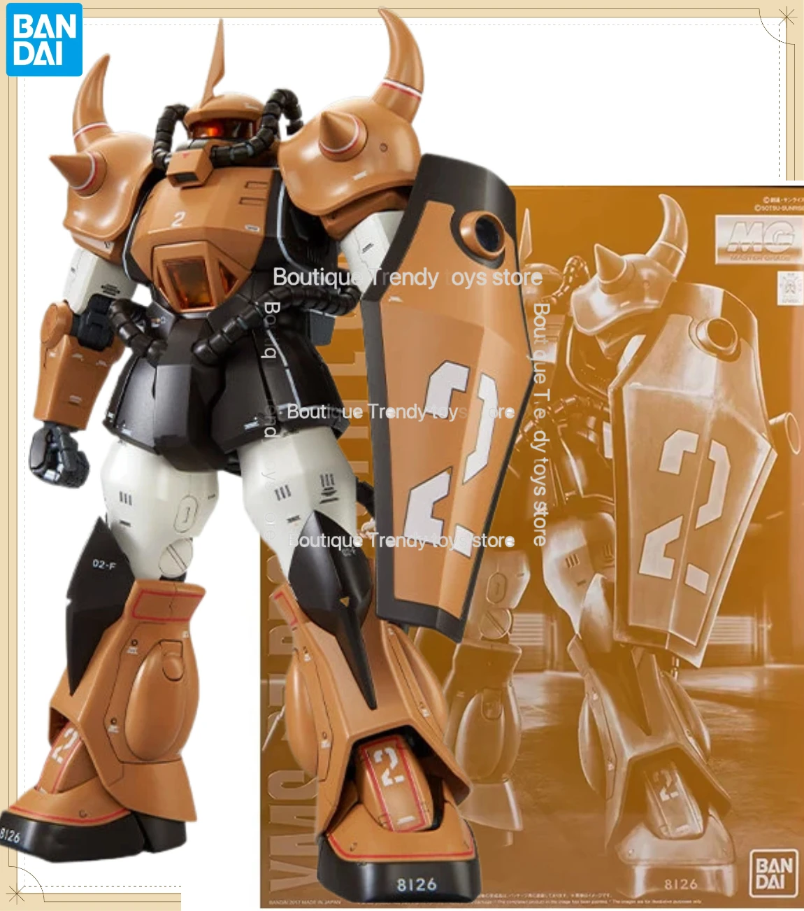 

Bandai Genuine MG 1/100 YMS-07 PROTOTYPE GOUF MSV GTO GUNDAM Anime Action Figure Collectible Assembly Model Toys Gift Children