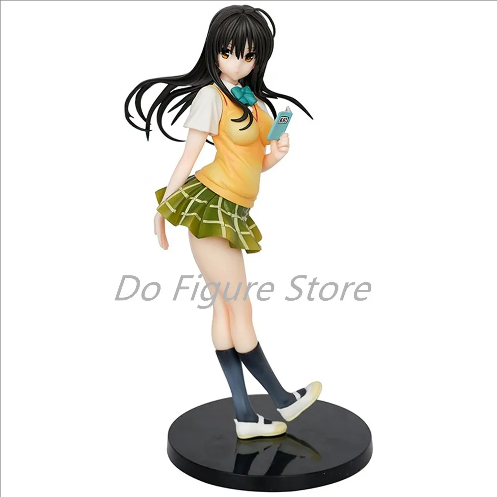 To LOVE Kotegawa Yui School Uniform Gk PVC Statue Action Figurine Scene Desk Display Collectible Anime Model Toys Figures Gift