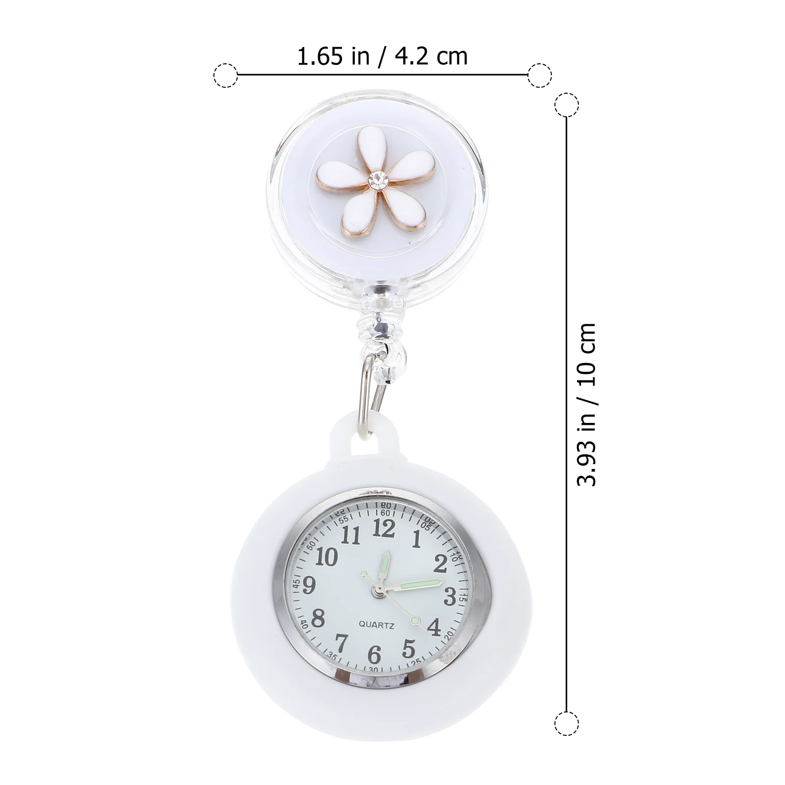 Pocket Watch Hanging Accessories for Girls Gift Portable Watches Student Fob Chest Zinc Alloy Nurse Birthday Child Man