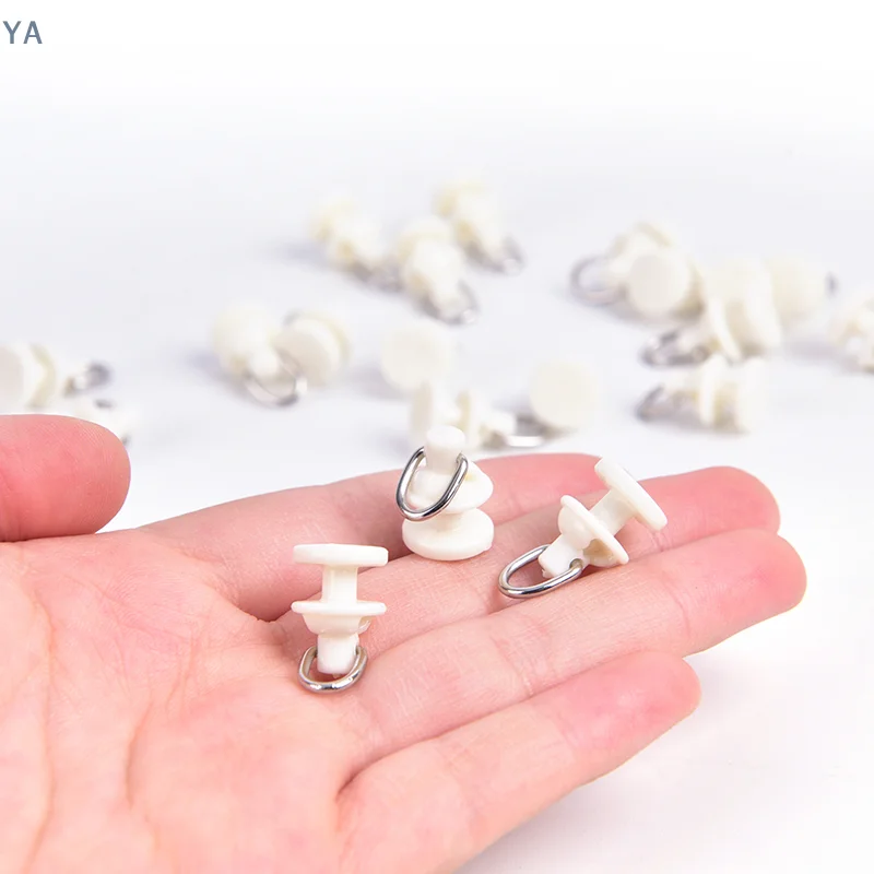 [YA]20pcs Curtain Track Glider Rail Curtain Hook Rollers Curtain Tracks Accessories