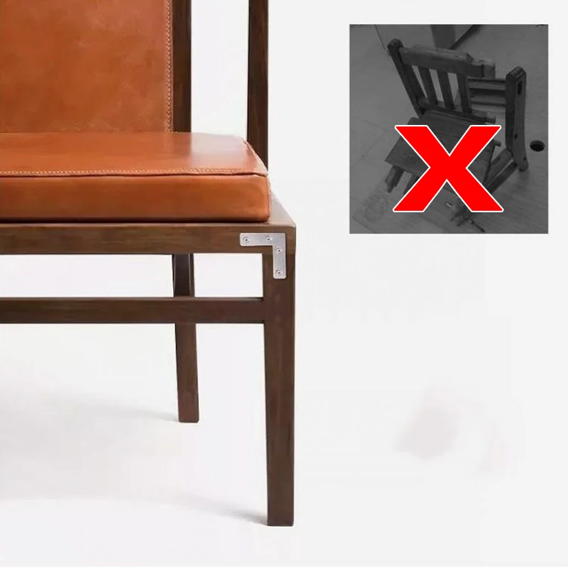 10/20/30 шт. L-образный угловой код 40 мм (1,57 дюйма), прямоугольный кронштейн, крепеж для мебели, используемый для стабилизации столов и стульев