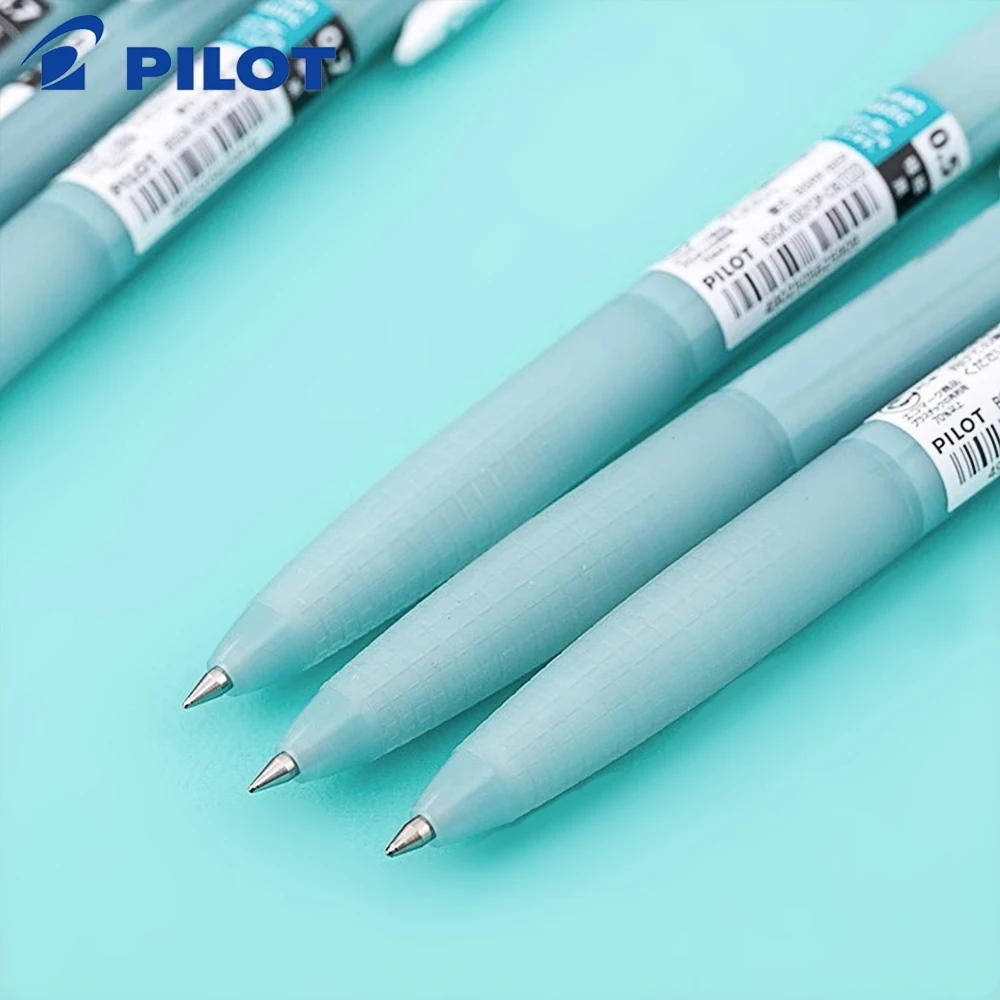 1PC Japan Pilot Ballpoint Pen BSGK-10EFOP Press Type Gel Pen Soft Rubber Anti Slip Pen Holder Office Supplies Back To School