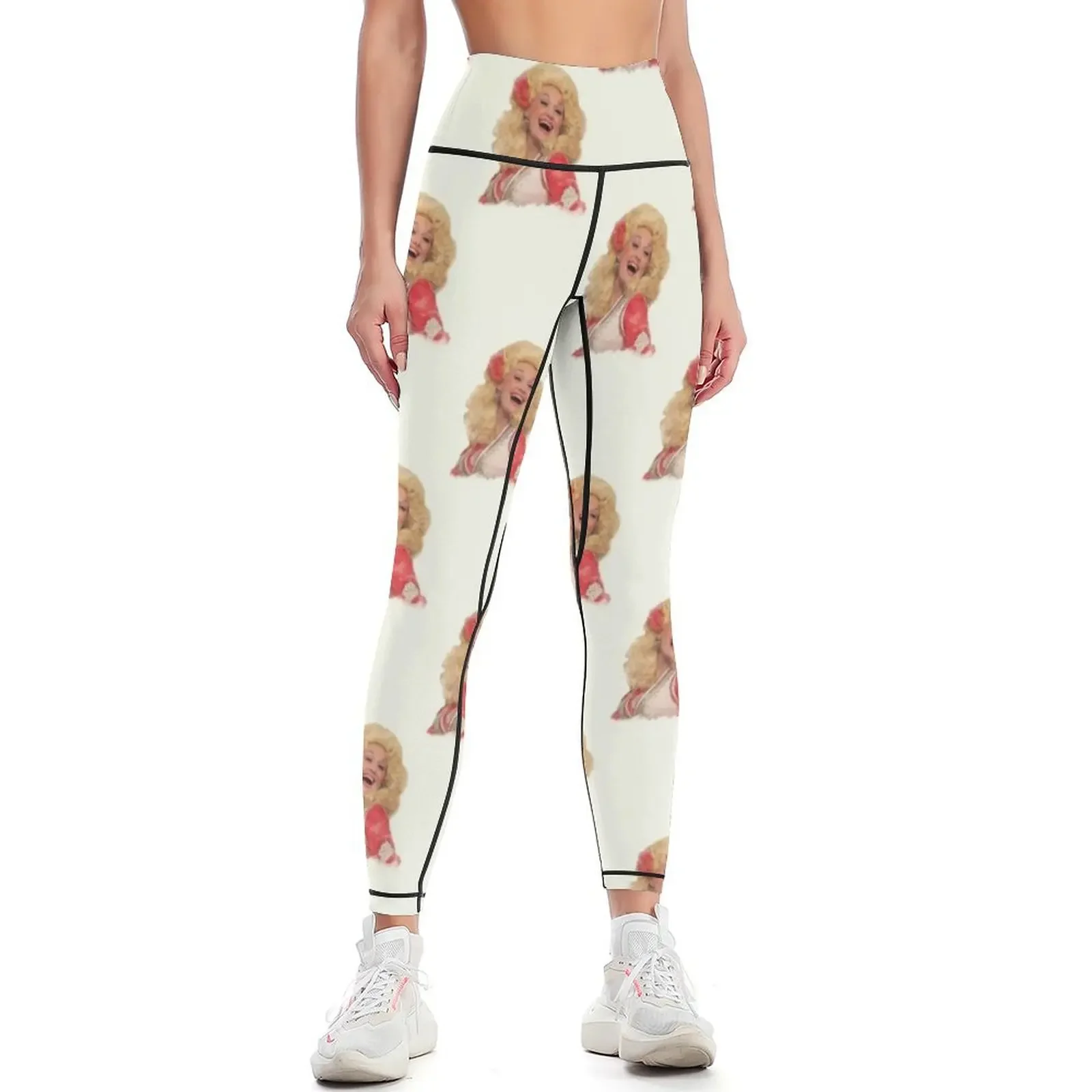 

Dolly Parton - Watercolor Leggings Leginsy push up Women's sportswear Women's tights Womens Leggings