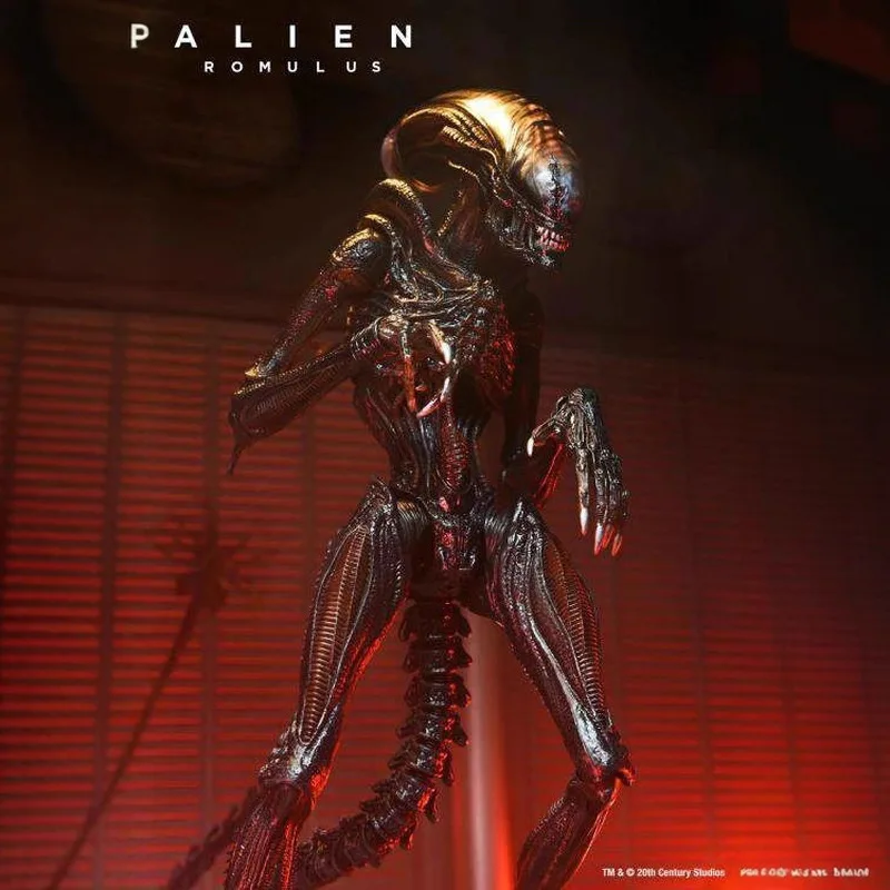 โมเดลของเล่นสะสมทำมือ Neca Deadly Ship Alien Romulus ขนาด 28 ซม. ปี 2025 ของขวัญ PVC