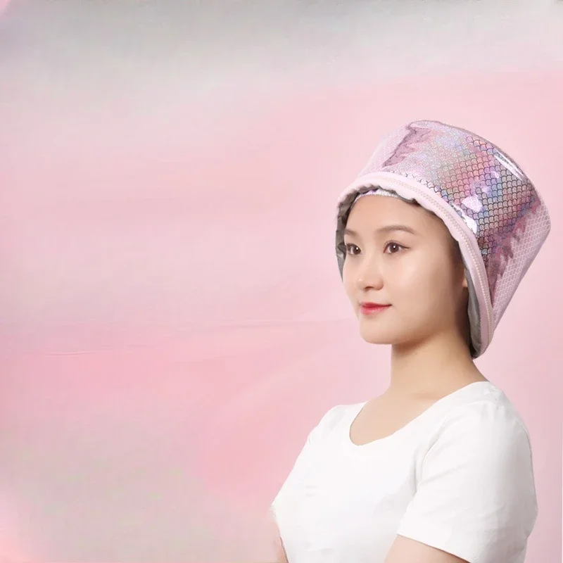 

Heating Hair Cap Hair Mask Baked Oil Steamed spa