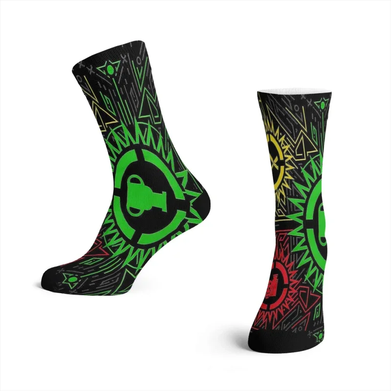 Game Theory 10th Anniversary  Straight Socks Male Mens Women Spring Stockings Polyester Printed