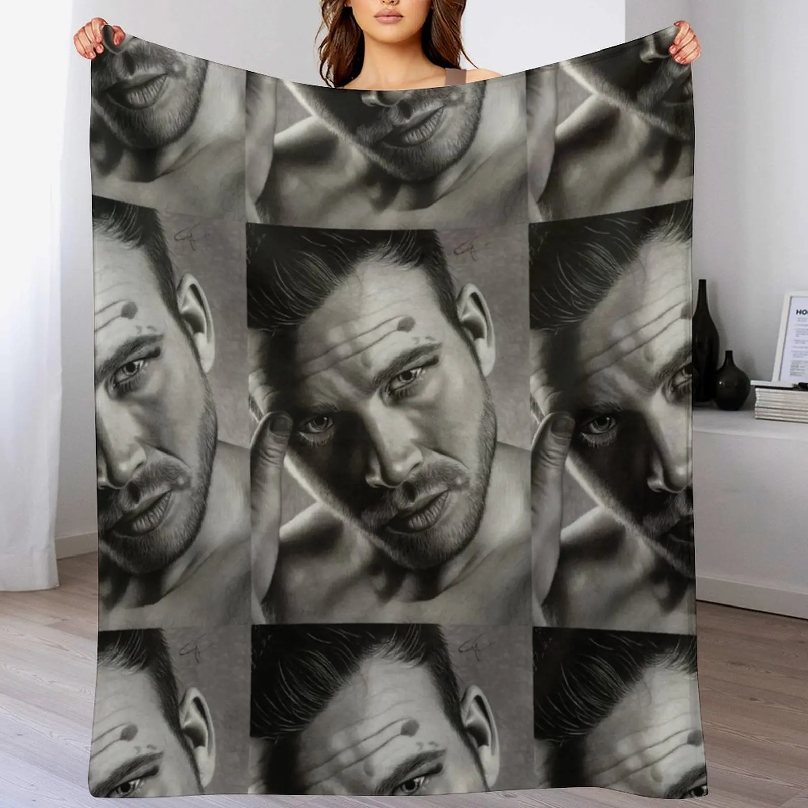 Oliver Stark Throw Blanket