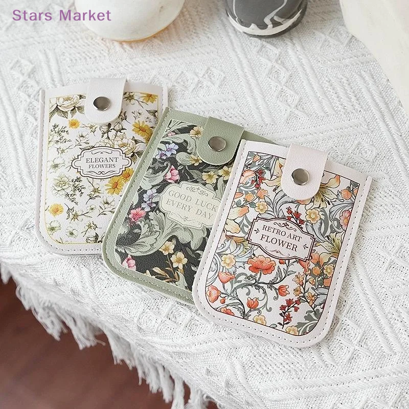 New Portable Adorable Pull-out Card Holder With Multiple Card Slots - ID Card, Bank Card, Bus Card Organizer For Women