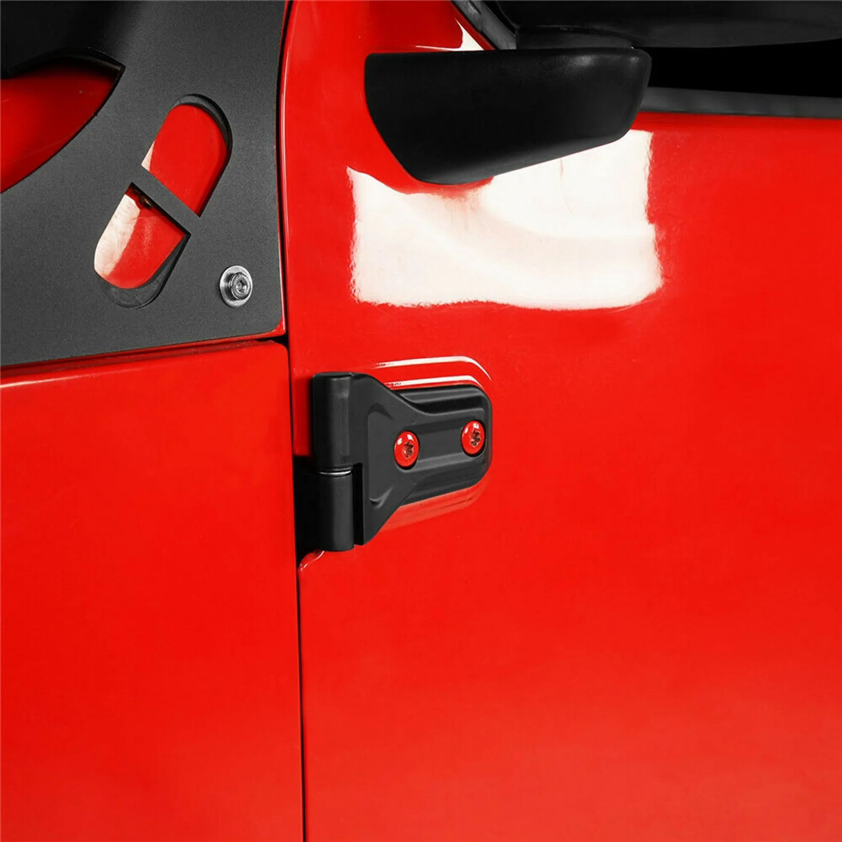 

【Price Drop !!】1 Set Door Side Hinge Kit Accessories For Jeep Wrangler JL JT 2018-2022 Left+Right