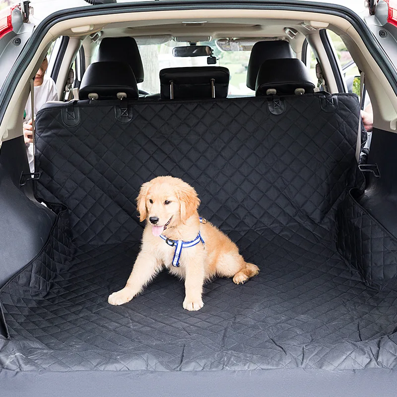 

Dog Car Seat Cover Waterproof Mat Pad Travel Anti-dirty Pet Transporter Safety Carriers Hammock Cushion Protection Fits Most Car