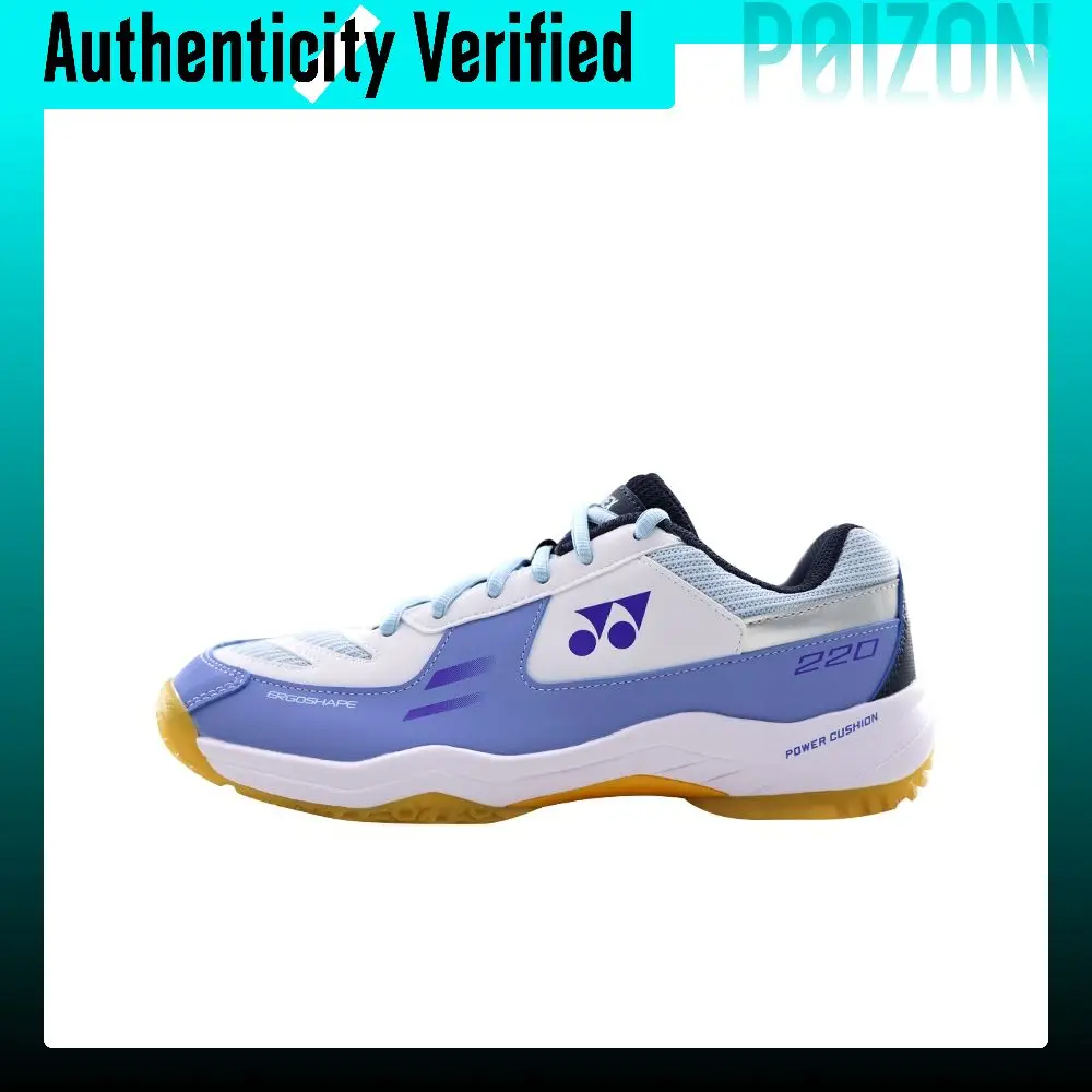 YONEX Power Cushion Textile, Synthetic Leather Abrasion Resistant Breathable Low top Badminton Shoes Unisex SHB220CR