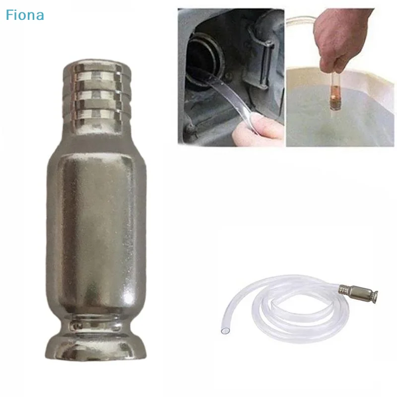 

♬1pc Copper Siphon Pump Oil Fuel Liquid Transfer Pump Suction Pipe Connector