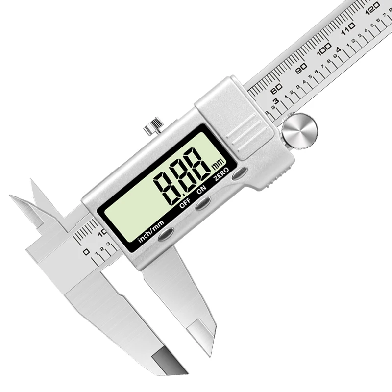 Calibrador Vernier electrónico 0-150/200/300mm calibradores Vernier digitales micrómetro calibrador Vernier de acero Messschieber Paquimetro