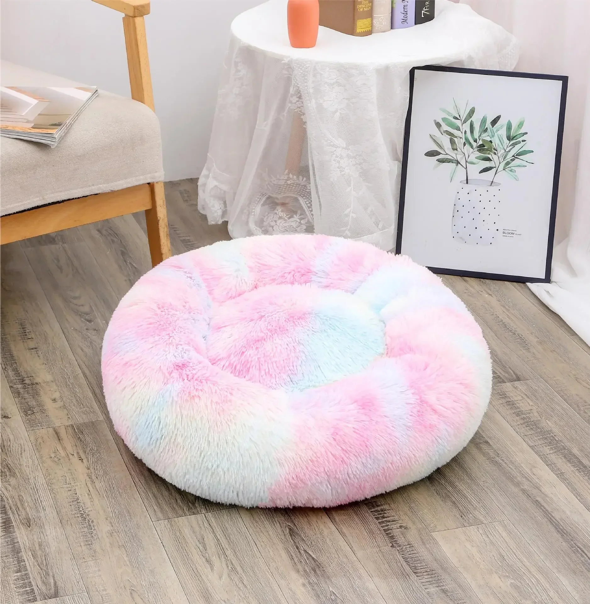 cat house Dog house Winter warm pet house can be dismantled and washed cat sleep aid circular nest Dog bed tent Cat beds