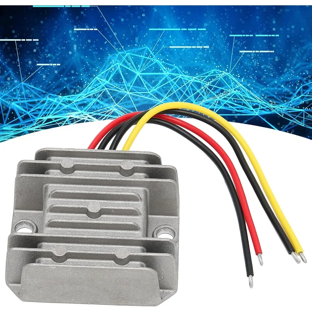 DC 36V 48V to 24V 3A 5A 10A 15A 20A 30A Converter Waterproof Step Down Voltage Regulator High Integration for Water Pumps Motors