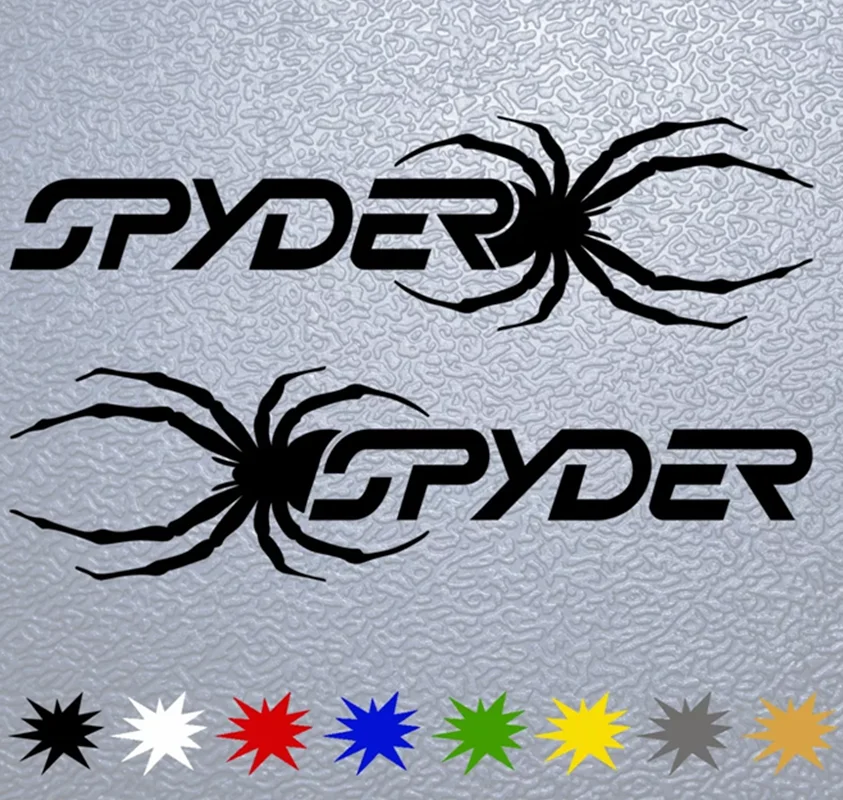 

Motorcycle Die Cut Vinly Decals Stickers For Can Am Spyder (Spider) ATV